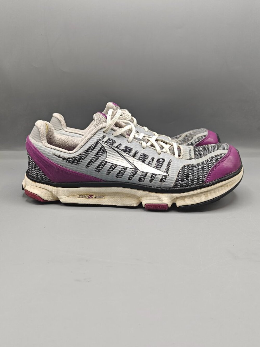 Altra Provision 2 Zero Drop Running Shoes Gray Purple A2544-1 Women's Size US 10